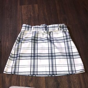 Plaid skirt